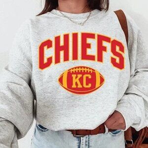 Kansas City Football Chiefs Sweatshirt Retro NFL Crewneck Fan Gift 05